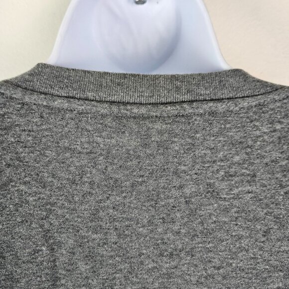 Disney Mickey Mouse Womens Charcoal Gray Crewneck Sweatshirt Size Large Chenille - Picture 5 of 10